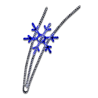 Ornament stâlp "Fulg"